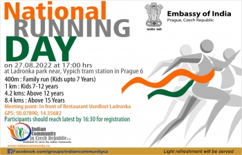 National Running Day on 27.08.2022